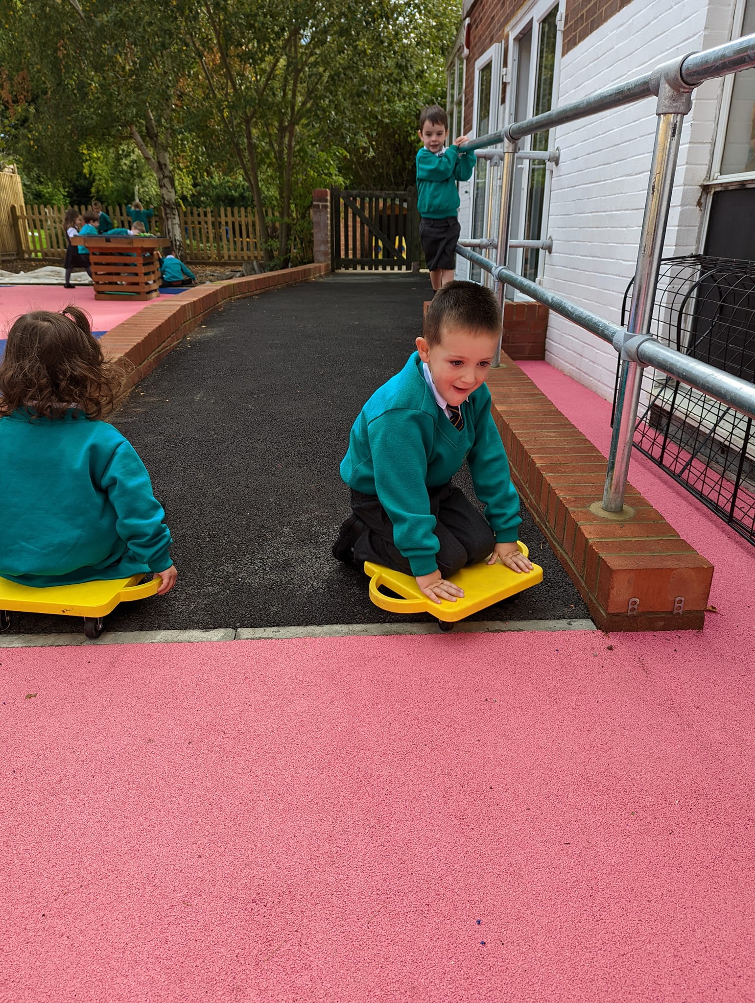New EYFS Outdoor Area Horsmonden Primary Academy