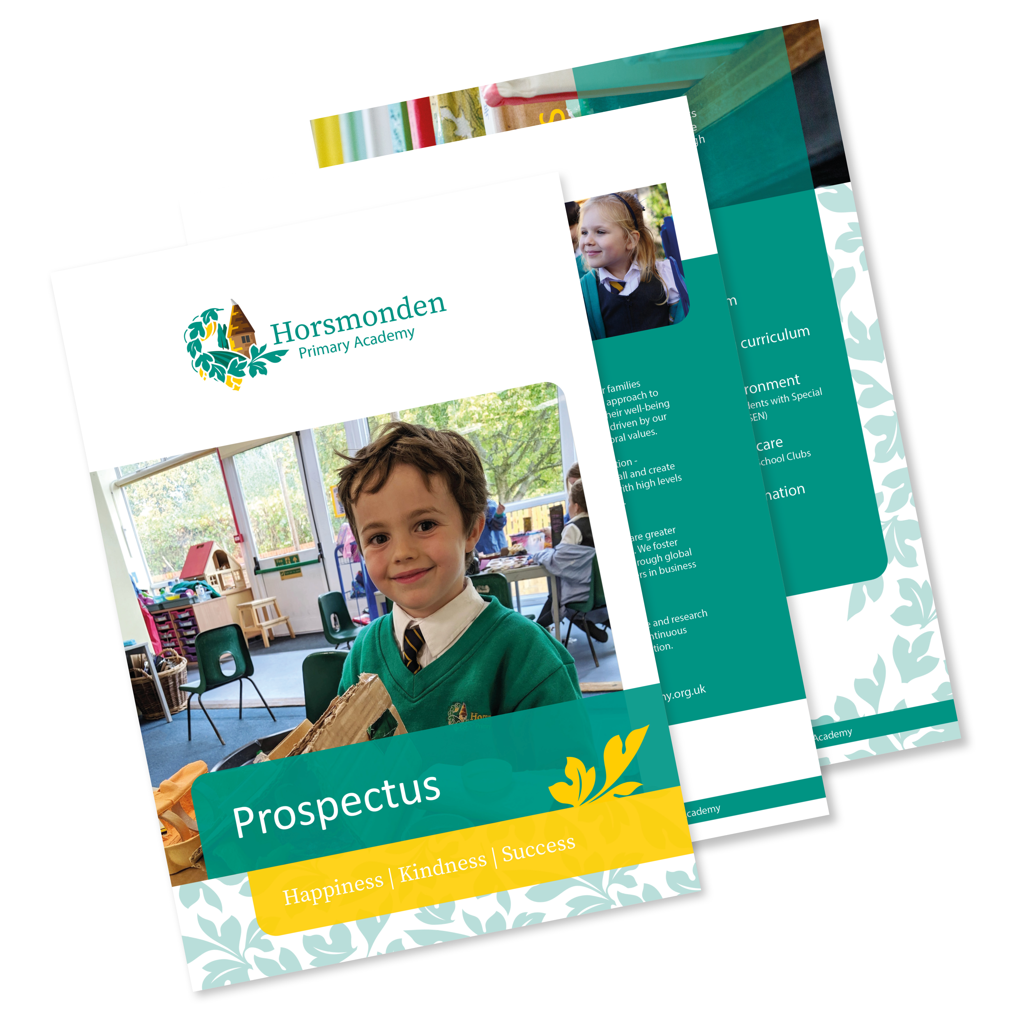 Horsmonden Primary Academy Prospectus Web Tile image.